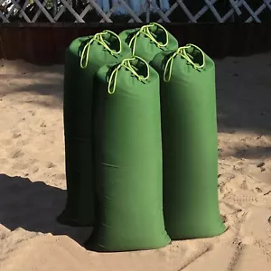 Betus Heavy Duty Sandbags for Flooding 28''x12'' Water Barrier Canvas Bags 4pcs - Picture 1 of 6