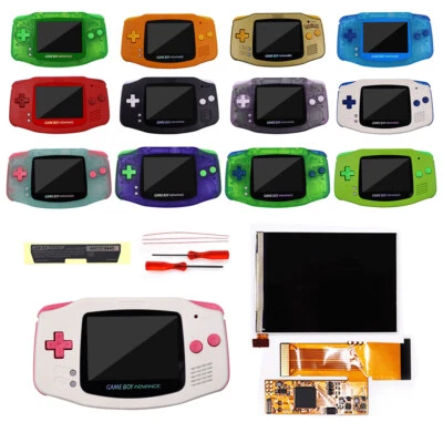GBA V2 IPS Backlight LCD 10 Levels Mod For GameBoy Advance W/Pre-Trim Housing - Image 1 of 4
