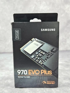 Samsung 970 EVO Plus NVMe M.2 250GB SSD 250GB 3500MB - Picture 1 of 2