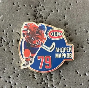 Montreal Canadiens #79 Andrei Markov NHL Hockey Pin - Imagen 1 de 2