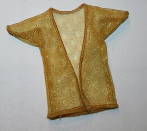 Gold Sheer Cover Up Jacket for Barbie Dolls - Picture 1 of 4