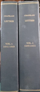 Lettres of Jean Chapelain 1880-1883, 2 Volumes, later binding - Picture 1 of 12