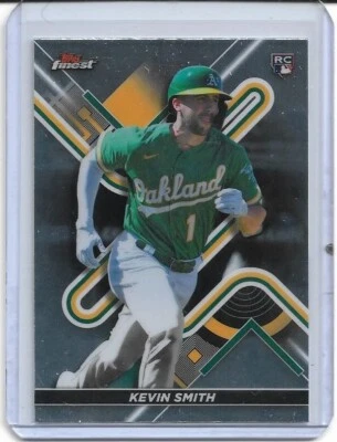 KEVIN SMITH  "ROOKIE"  2022  TOPPS FINEST  #45   ATHLETICS / FREE SHIP - Image 1 of 2