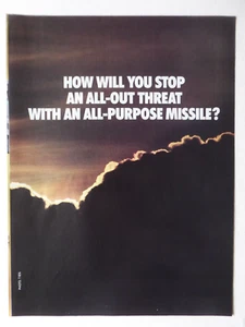 9/91 PUB 4 PAGES AEROSPATIALE MISSILE AS30 LASER ASTER ANS EXOCET HOT AS15TT AD - Picture 1 of 3
