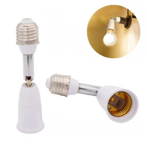 E27 Light Bulb Socket Adjustable Converter Lamp Holder Adapter Extender - Picture 1 of 12