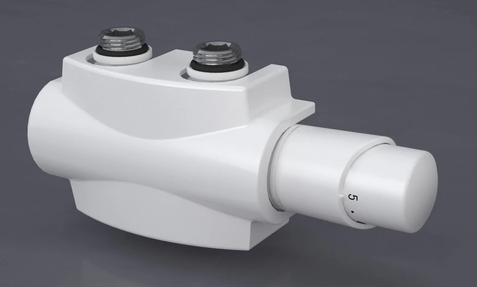 Multiblock badheizkörper Hahnblock Anschluss Set Durchgang & Eck Ventil-Set 1/2" - Bild 1 von 1