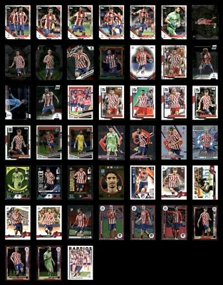 2016-24 Atlético Madrid 45-Card Lot – Griezmann, Félix, Barrios, Oblak NM - Image 1 of 4