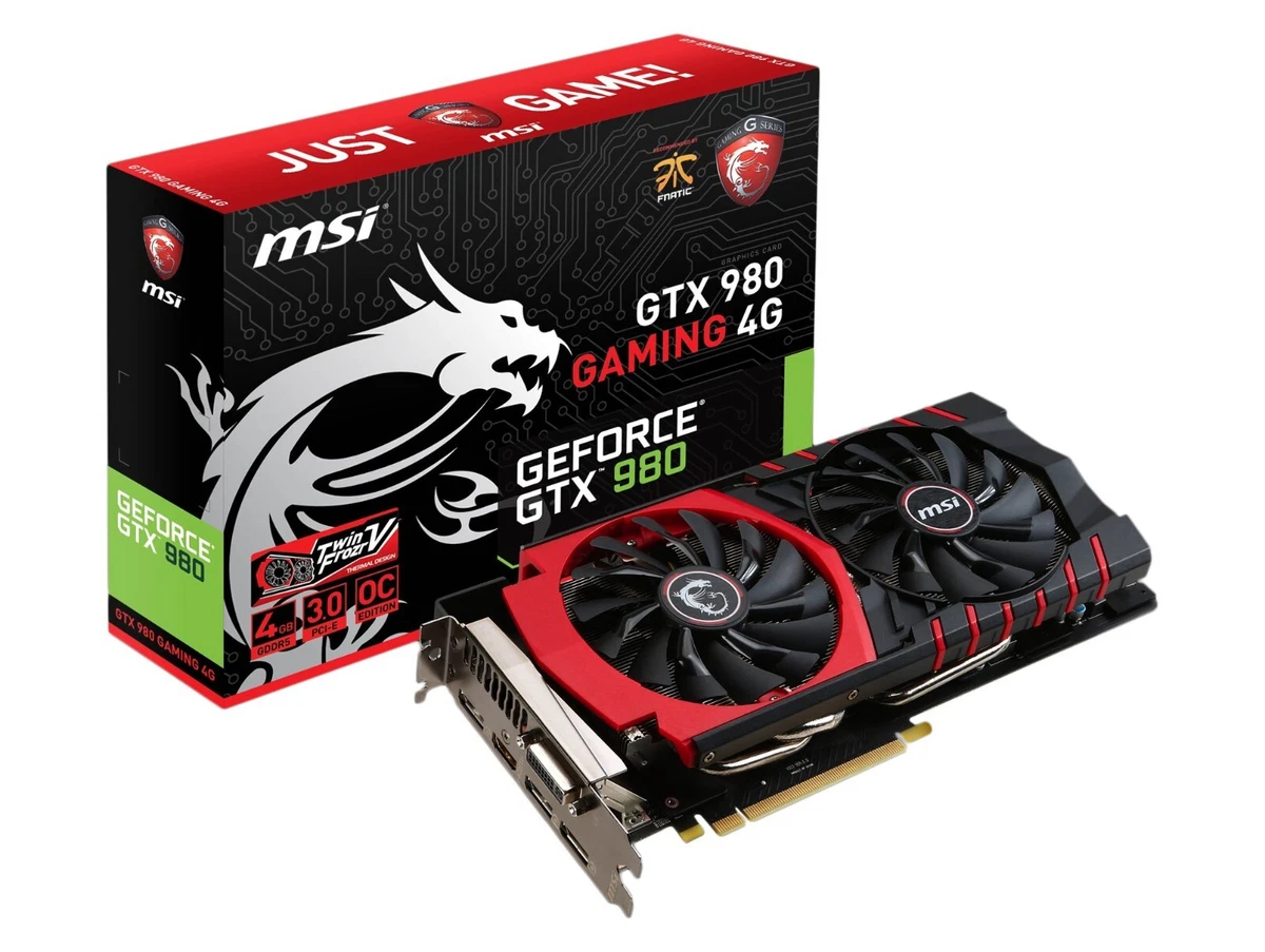 MSI GTX980Ti 美品 MSI NVIDIA GeForce GTX 980 Ti 6 GB Memory Computer Graphics Cards