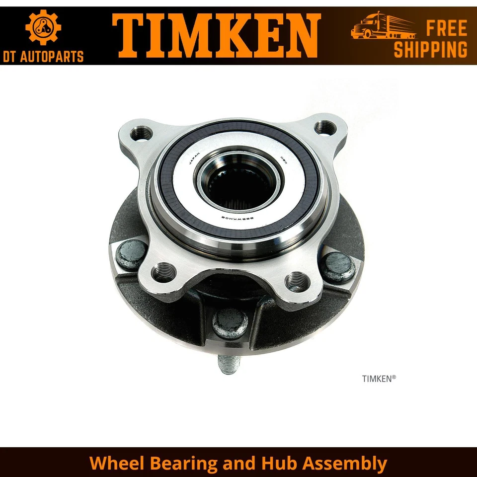 Conjunto de cojinete de rueda y buje delantero izquierdo Timken para Lexus GS300 2006 AWD Foto 1 de 4