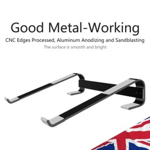 Laptop Computer Stand Holder Notebook PC Desk Non-Slip Riser for 10-18 inch - Picture 1 of 7