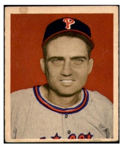Ken Heintzelman 1949 Bowman Baseball #108 Phillies Ex 80828