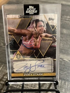 2021 WWE Topps Fully Loaded Zoey Stark ON CARD Auto /50 - Picture 1 of 2