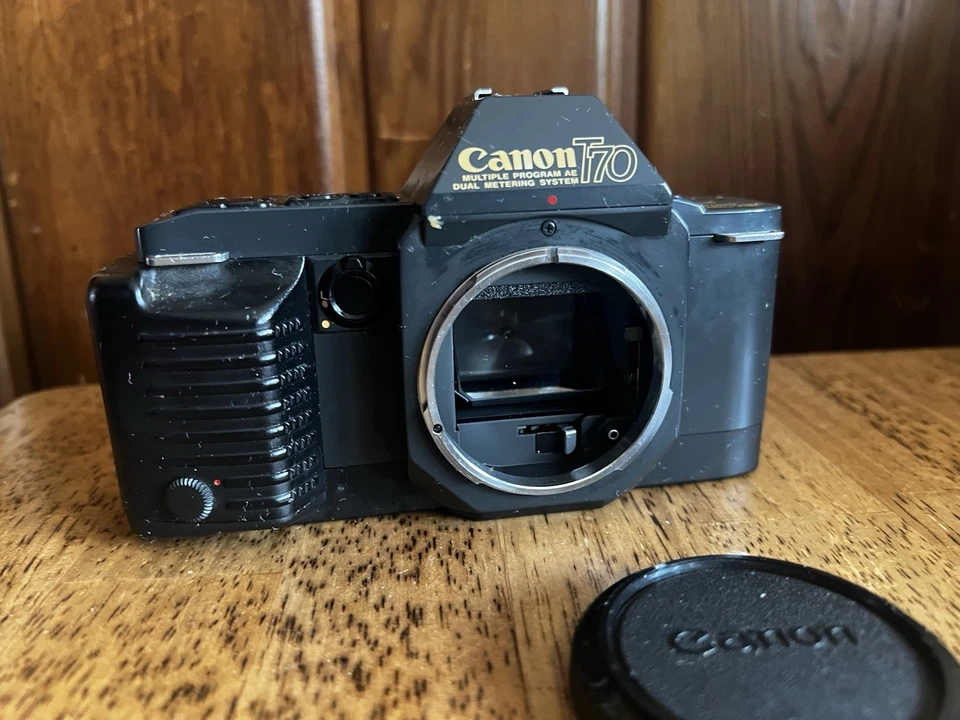 Canon T70 Film Camera Body Only - Image 1 of 4