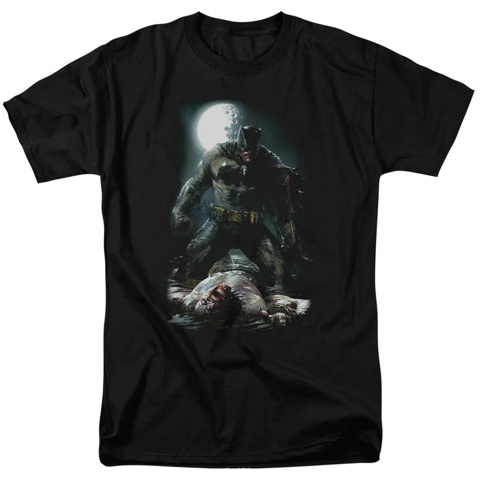 Batman Mudhole Mens T Shirt Black - Image 1 of 1