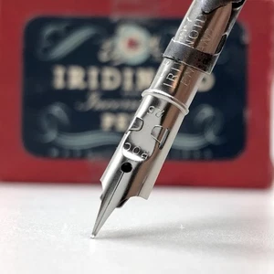 E.S Perry Iridinoid Reservoir ROC 26 F Dip Pen Feder - Vintage Osmiroid Feder - Bild 1 von 4