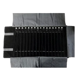 Estuche de viaje organizador de rollos para joyas: estuche de viaje para joyas bolsa enrollable organizador para... - Imagen 1 de 9