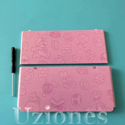 Cubierta de placas superior + inferior carcasa placa frontal estuche para Nintendo nuevo 3DS Mario Foto 1 de 4