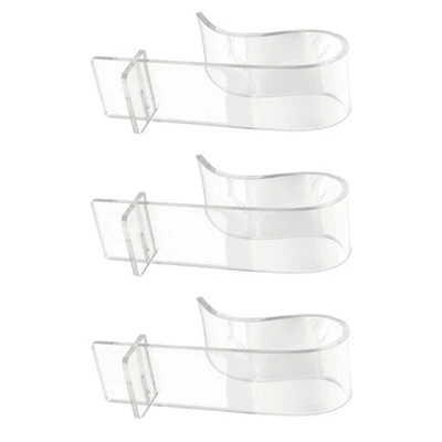  3 Pcs Scaffali Portascarpe Trasparente Del Display Per Espositore - Immagine 1 di 4