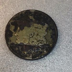 1897 O Morgan Silver Dollar - Picture 1 of 12