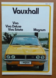 V41543 VAUXHALL VIVA INCL. ESTATE & MAGNUM - CATALOGUE - 07/74 - A4 - CH FR - Picture 1 of 2