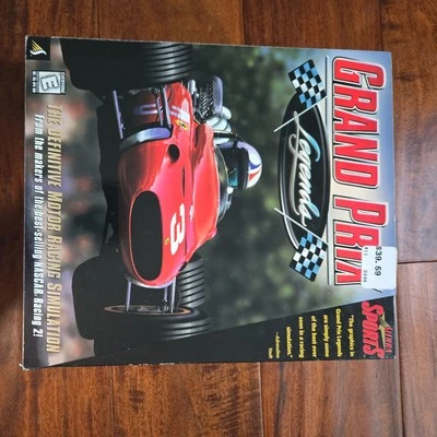 Grand Prix Legends Big Box PC Game NEW FACTORY SEALED (1998) Rated E NASCAR - Image 1 of 4