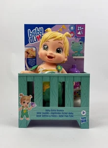 Bambola Baby Alive Baby Gotta Bounce. Ragazza bionda: rimbalzi, risate, bevande e bagnate. - Foto 1 di 6