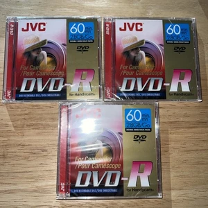 3er Pack JVC DVD-R für Handycam 60min 2,8GB für Sony Camcorder - Bild 1 von 4