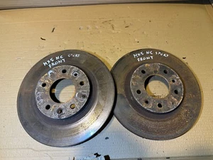 2005-2012 MAZDA MX5 2.0 MK3 NC FRONT BRAKE DISCS PAIR - Picture 1 of 9