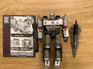 Transformers Takara Tomy War for Cybertron Siege Netflix Megatron No Minicons - Picture 1 of 1