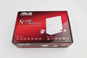 Brandneu ASUS SDR-08D1S-U USB externes DVD RW Laufwerk weiß - Bild 1 von 3