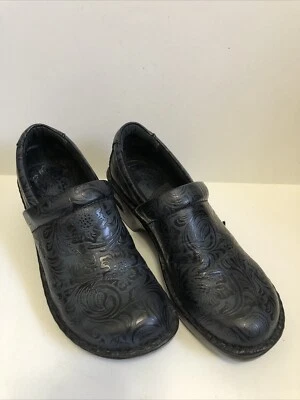 Zuecos sin cordones BOC Born Concept azul peggy florales con herramientas C45788 zapatos talla 10M Foto 1 de 4