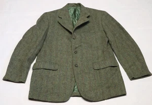 Vintage 60er Mavest Wagners 100% Scottish Virgin Wool Harris Tweed Anzug Sakko - Bild 1 von 10