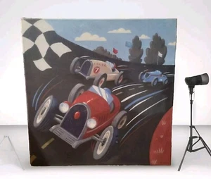 Speedster Grand Prix Rennwagen Lackierung signiert Formel 0ne Seifenkiste Grandprix Geschenk - Bild 1 von 5