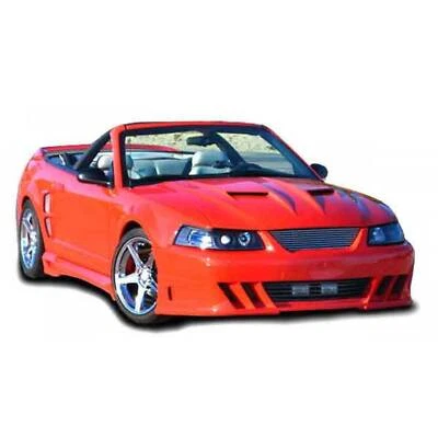 KBD Body Kits Demon Style Polyurethane Front Bumper Fits Ford Mustang 99-04 - Image 1 of 4