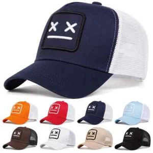 Unisex XX Bordado Béisbol Red Gorras Verano Exterior Protector Solar Sombrero Camionero Sombreros - Imagen 1 de 13