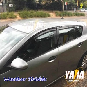 Weather Shields Weathershields Window Visor suitable for Mazda 3 2009-2013 HATCH - Picture 1 of 9