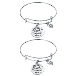 2Pcs Adjustable Bracelet Creative Wrist Chain Decorative Wrist Jewelry Bracelet - Zdjęcie 1 z 12