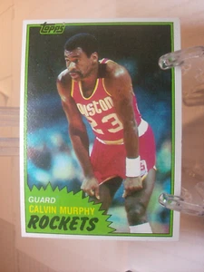 1981-82 Topps Basketball Card   #15 - Calvin Murphy - Houston Rockets  (95958) - Picture 1 of 2