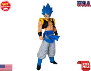 31cm Anime Dragon Ball Z Super Saiyan Blue Gogeta Pvc Statue Action Figure - Picture 1 of 6