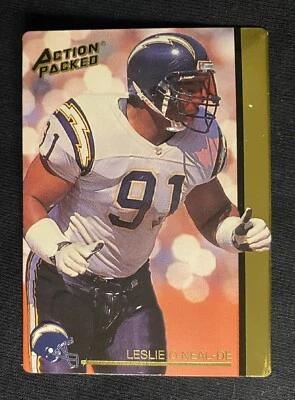1992 Action Packed Leslie O’Neal #91/San Diego Chargers - Image 1 of 2