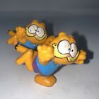 Vintage 1981 Garfield The Cat Classic Comic Character PVC Figure United FS * 2X