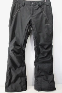 VOLCUM TRUE TO THIS MODERN SLIM FIT SKI SNOWBOARD PANTS BLACK WOMEN'S MEDIUM - Picture 1 of 10