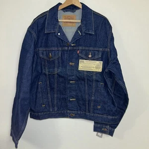 Vintage 1990er Levi's 506 Denimjacke, Deadstock neu mit Etikett, Größe 46 - Bild 1 von 2