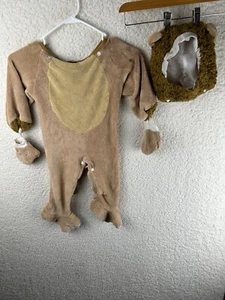 Kuscheliges Löwe Kleinkind Kostüm Größe 12-18 Monate 2-teilig mit Fäustlingen gebraucht - Bild 1 von 6