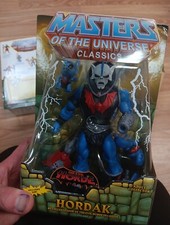 RARE Mattel SDCC Masters of the Universe Classics Hordak Action Figure  MOC