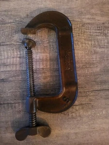 Vintage Jorgensen 5 inch Steel C Clamp No. 105 Made in USA - Picture 1 of 4