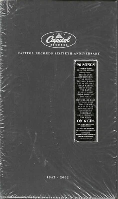 CAPITOL RECORDS 60TH ANNIVERSARY CD BOXED SET 1942-2002 –STILL SEALED –FREE SHIP - Image 1 of 2