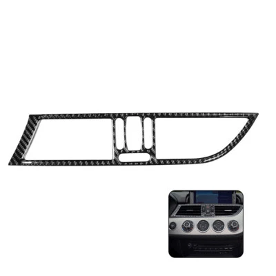  Fit for BMW Z4  09-16 Carbon Fiber Center Air Vent Panel Decorative Cover Trim Foto 1 de 4