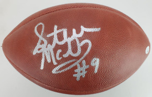 Steve McNair (d. 2009) Signed/Autographed Official Wilson NFL Pro Football (JSA)