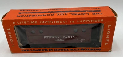 Lionel 6437 Pennsylvania N5c Caboose 1955–57 Postwar O Gauge w/ Box Clean 1953 - Image 1 of 4